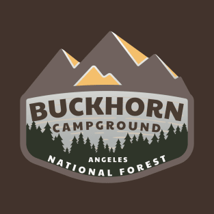 Buckhorn Campground Angeles National Forest Logo T-Shirt