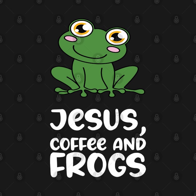 Jesus Coffee And Frogs by MzumO