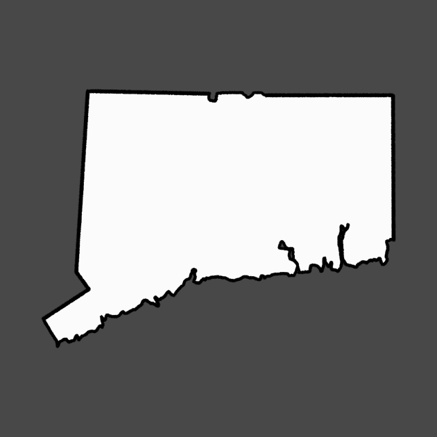 Connecticut - blank outline by loudestkitten