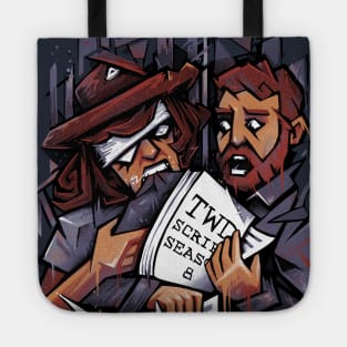 Zombie Carl VS Showrunner Tote