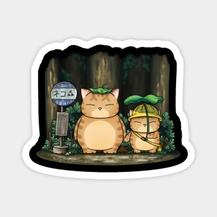 My Neighbor Fat Cat Magnet