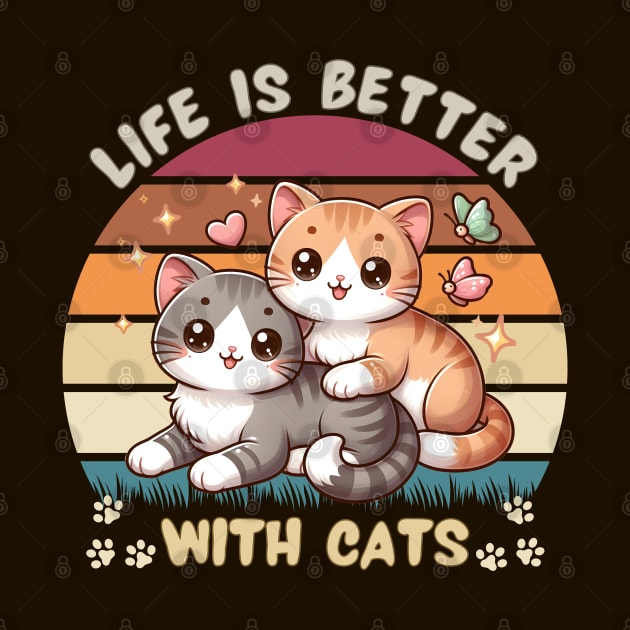 Life Is Better With Cats by Annabelhut