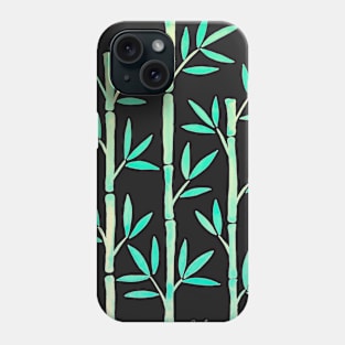 Turquoise Bamboo Phone Case