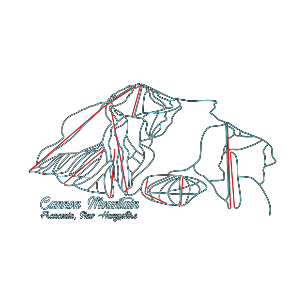 Cannon Trail Map by ChasingGnarnia