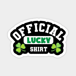 Official Lucky Design Saint Patty Shamrock Magnet