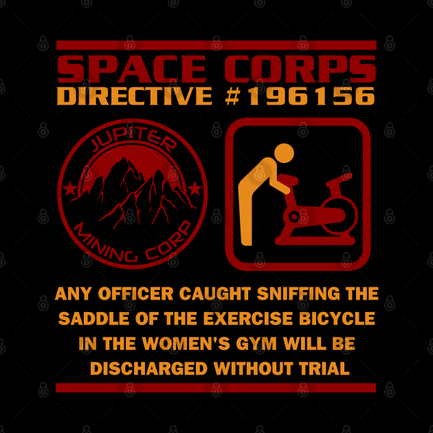 JMC Space Corps Directive #196156 Sniffing the Saddle by Meta Cortex