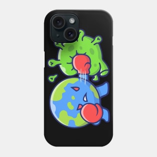 world fight coronavirus Phone Case