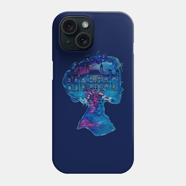 Sky Castle Phone Case by 4Art-smg