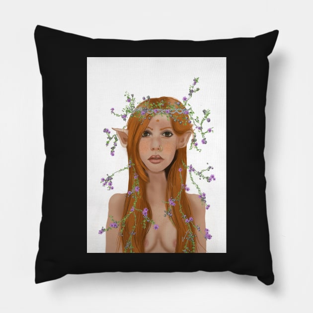 spring Fairy Pillow by Accabella