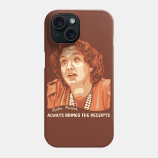 Katie Porter Portrait and Quote Phone Case