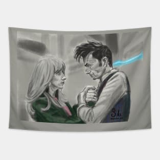 The Doctor and Donna Tapestry