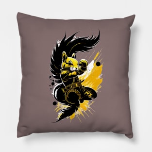 Shadow Fighter - The Ninja Squirrel - 2 Pillow