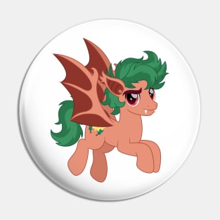 Timber Spruce bat pony Pin