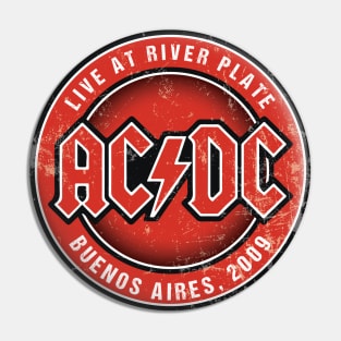 AC/DC Live at River Plate 2009 Pin