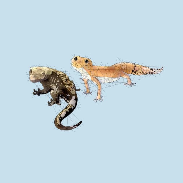 Geckos by Blacklightco