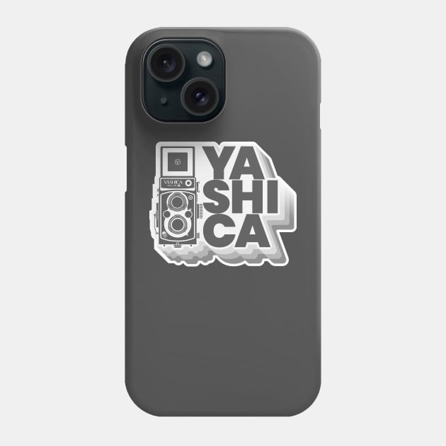 Yashica candy (Gray) Phone Case by miguelangelus