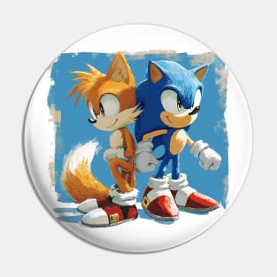 sonic and tails Pin