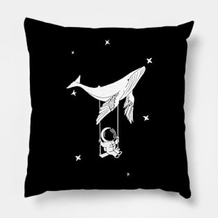 Astronaut Swings with whale Pillow