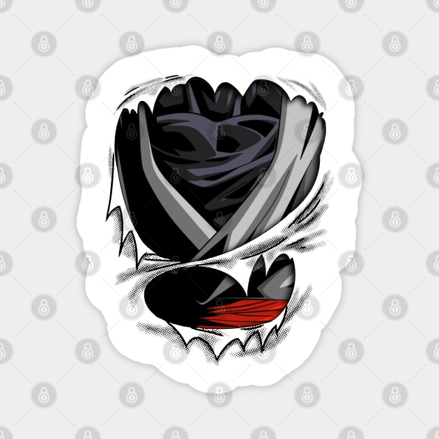 Goku Black Chest Dragon Ball Super Magnet by GeekCastle