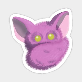 Pink Fuzzy Magnet