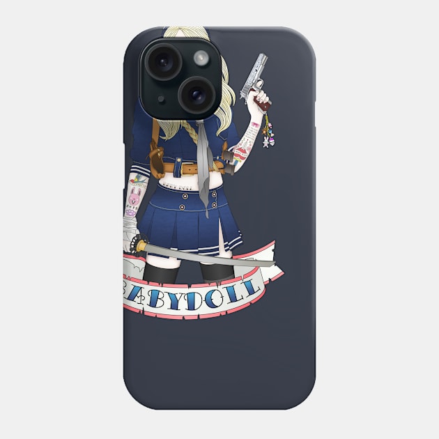 Babydoll Phone Case by jadeboylan