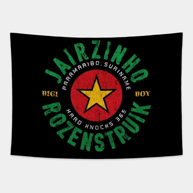 Jairzinho "Bigi Boy" Rozenstruik Tapestry by huckblade