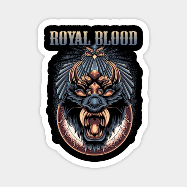 ROYAL BLOOD BAND Magnet by Kiecx Art