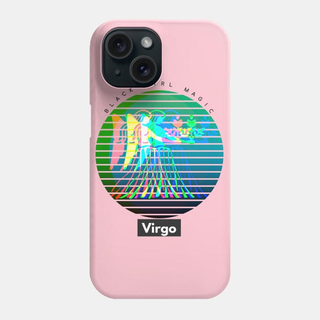 VIRGO Black Girl Magic (zodiac sign) Phone Case by PersianFMts