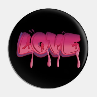 Melting love design Pin