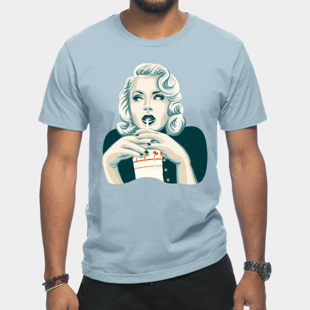 Vintage fast food girl - Vintage - T-Shirt