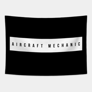 Aircraft Mechanic Tapestry