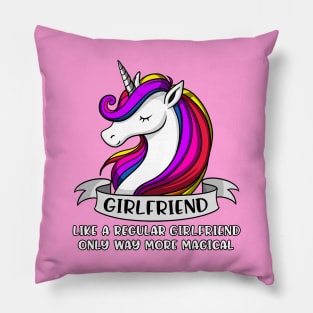 Unicorn Girlfriend Pillow