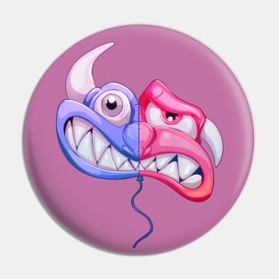 Split balloon Pin