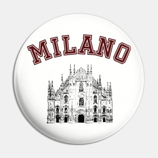 Milan City Cathedral Pin