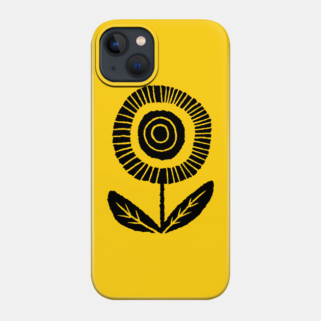 Happy Little Flower - Flower - Phone Case