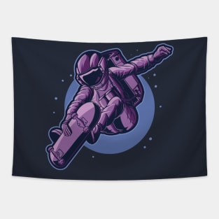 Space Skating Tapestry