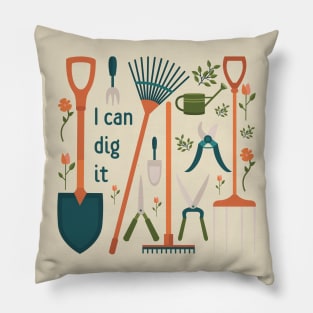 Gardeners can dig it! Pillow