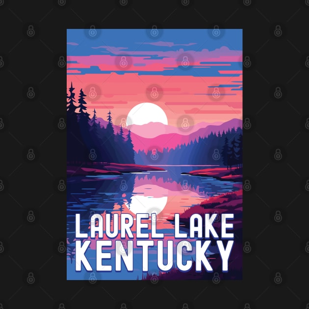 Laurel Lake Kentucky by Rowdy Designs