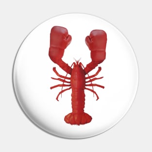 Lobster Boxer Pin