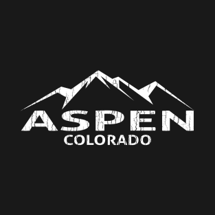 Skiing Aspen Colorado Ski T-Shirt