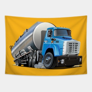 Cartoon truck Tapestry