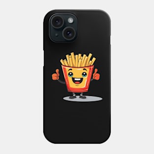 kawaii french fries T-Shirt cute ,potatofood Phone Case