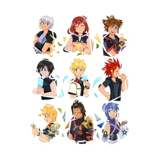 The 3 Keyblade Trios T-Shirt