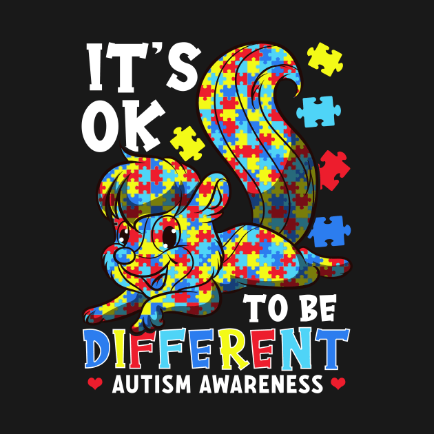 It's OK To Be Different Autism Awareness Puzzle by theperfectpresents