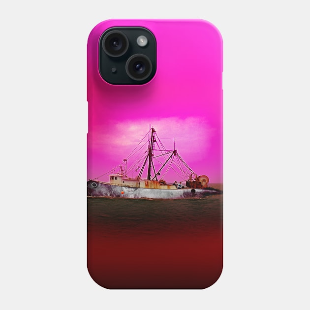 Tuna Boat Phone Case by brianbarcheski