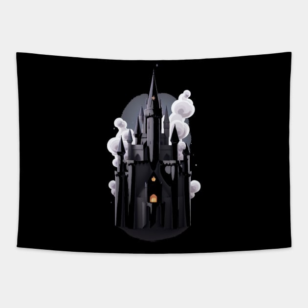 MY CASTLE IN THE AIR Tapestry by HTA DESIGNS