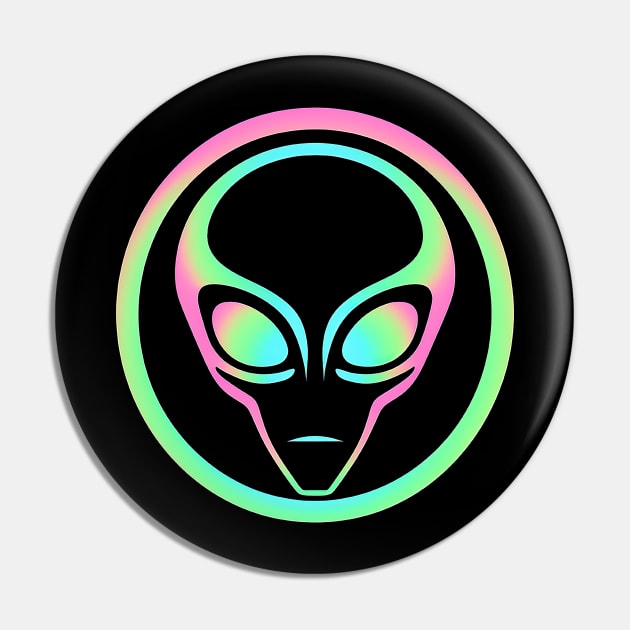 Alien Head Pin by wumples