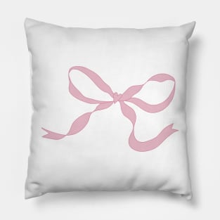 heart ribbon bow Pillow