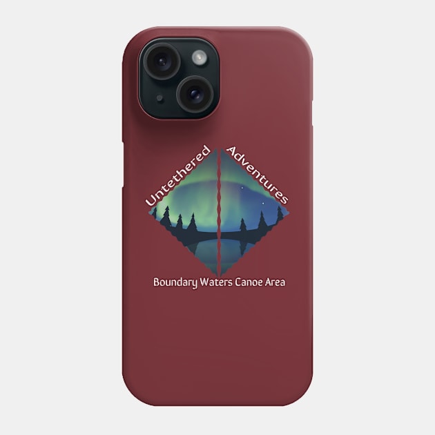 Northern Lights Phone Case by Untethered Adventures 