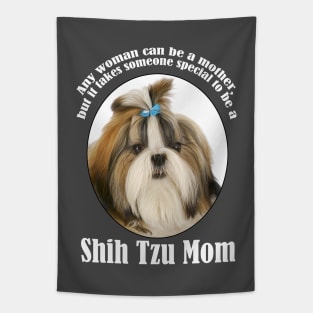 Shih Tzu Mom Tapestry